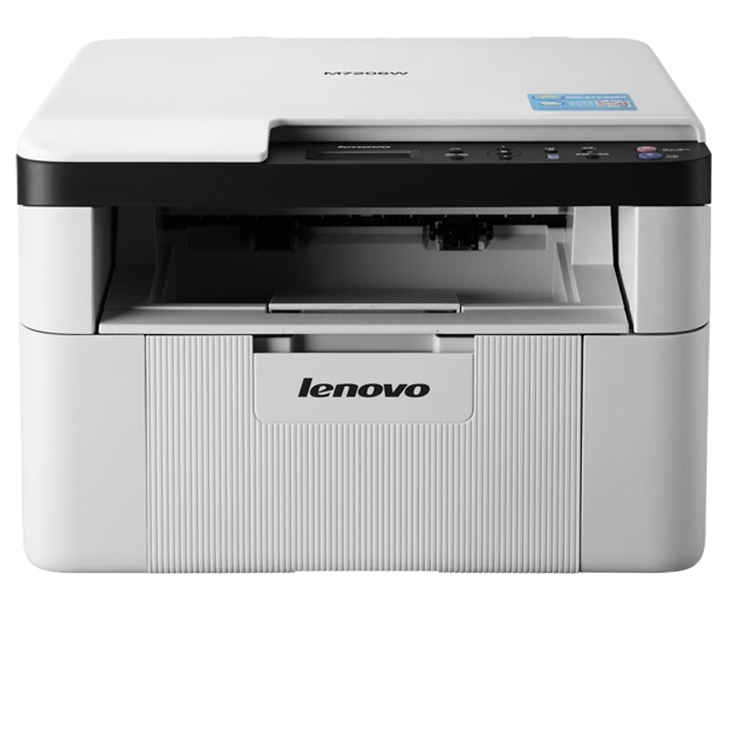 联想(Lenovo)M7206W 黑白激光无线WiFi打印多功能一体机 家用商用办公(打印 复印 扫描) 睿省办公系列