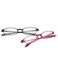 玉品堂 超轻TR老花镜男女通用 老年人老光老化老花眼镜 时尚花镜女黑色 200度