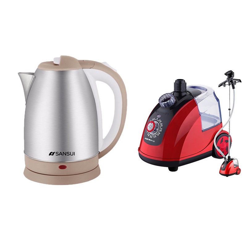 山水电热水壶JM-SSH1582+格卡诺智能挂烫机