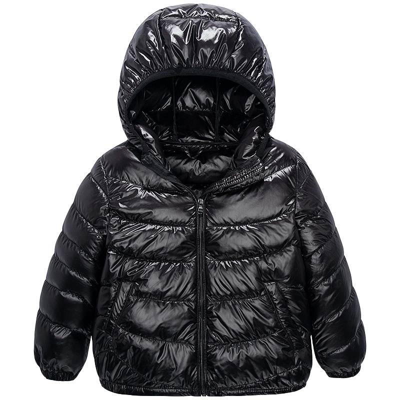 伊佳林IKALI儿童轻薄羽绒服多色中性羽绒外套提线款羽绒服