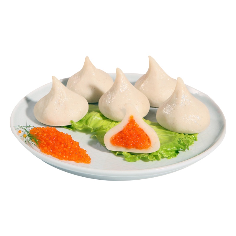 千渔旺 蟹籽包心丸400g 鱼丸蟹子丸鱼类制品肉丸子火锅食材材料