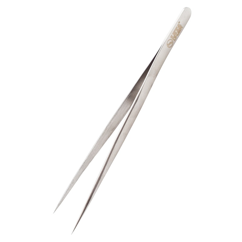 勒塔(LETA)140mm不锈钢防磁加硬特长尖嘴镊子LT-LE271