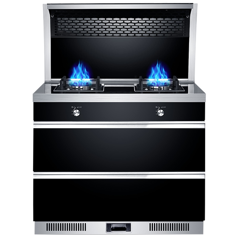 荣飞(Rongfei)Y3集成灶一体灶家用一体下排式侧吸油烟机双电机环保灶