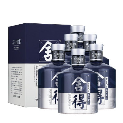 舍得 米兰·舍得52%vol 500ml*6整箱装浓香型白酒