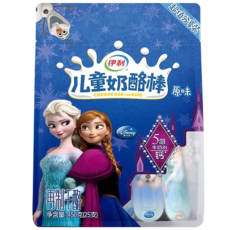 伊利儿童奶酪棒原味450g