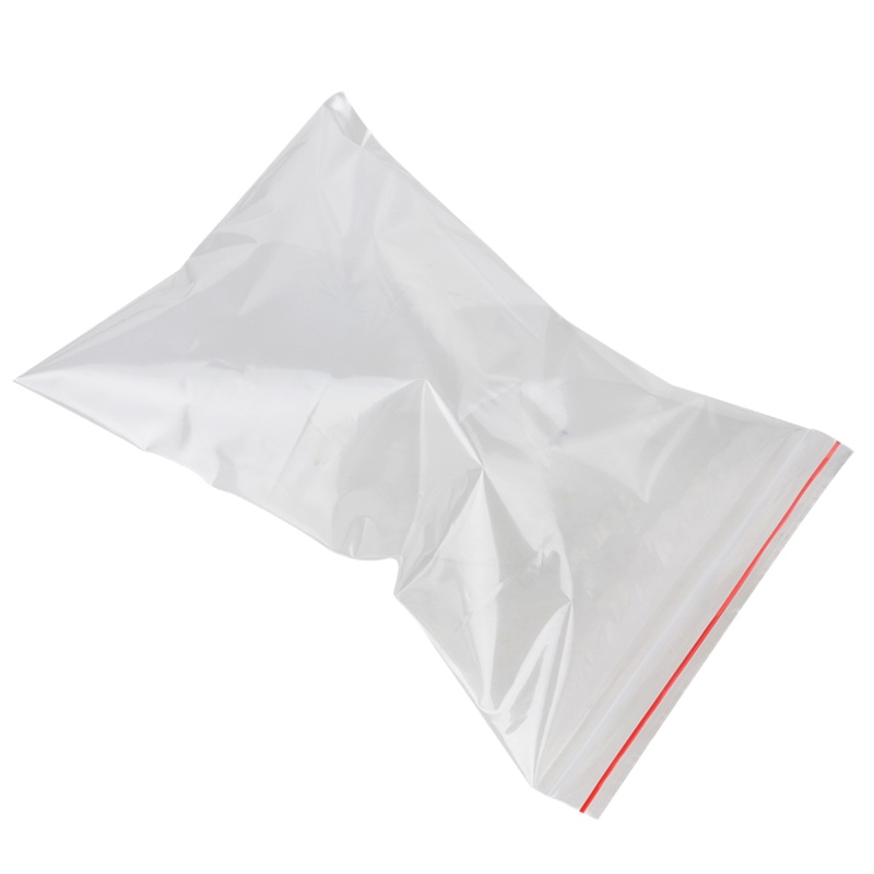 得力 3027自封袋(透明)-8号(100个/包)240x170mm0.04mm