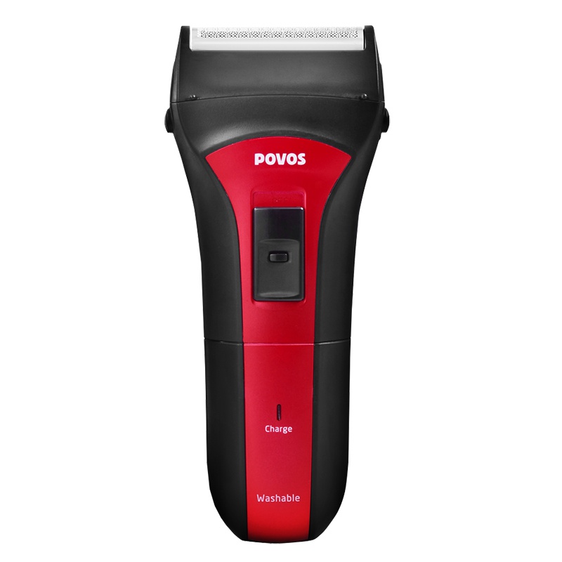 奔腾电动剃须刀 PS2203 全身水洗 往复式强劲动力 带鬓角刀 男士刮胡子刀充电式胡须刀便携式须刨 红色