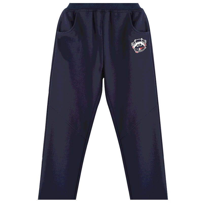 铅笔俱乐部童装2019秋装新款男童休闲裤子中大童长裤儿童松紧腰裤