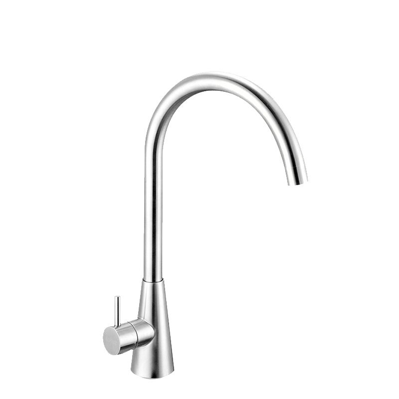 苏泊尔(SUPOR)厨房水龙头冷热304洗菜盆台上盆洗菜池不锈钢厨房用水龙头拉丝可旋转211307-01-LS