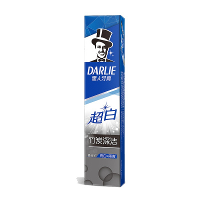 DARLIE好来(原黑人)超白竹炭深洁牙膏190g 竹炭精华 清新口气