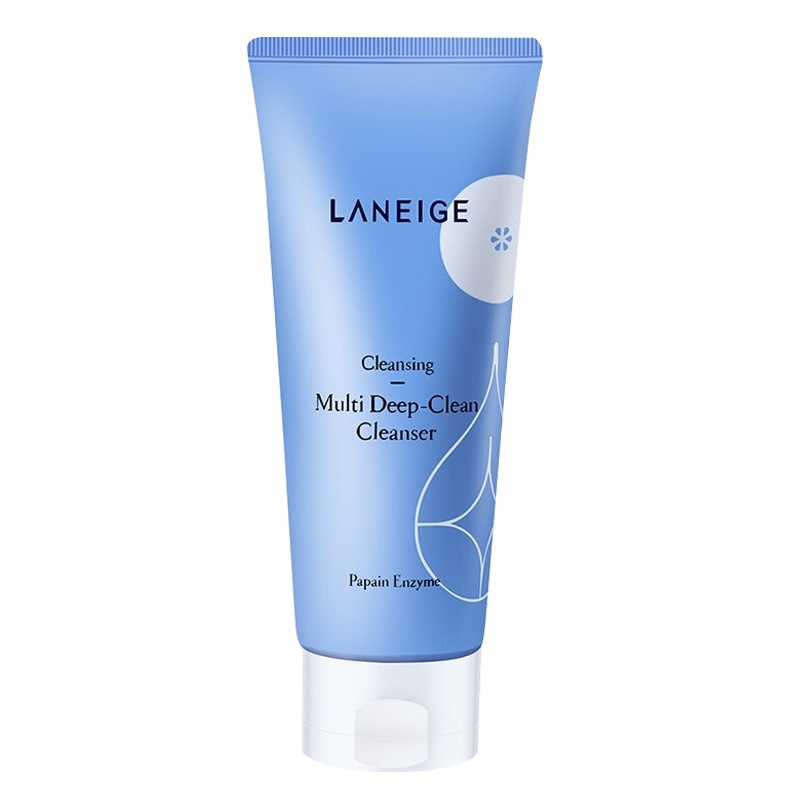 Laneige兰芝新款多效净肤洁颜膏泡沫洗面奶150ml 卸妆清洁保湿四合一懒人洗面奶 韩国原装进口