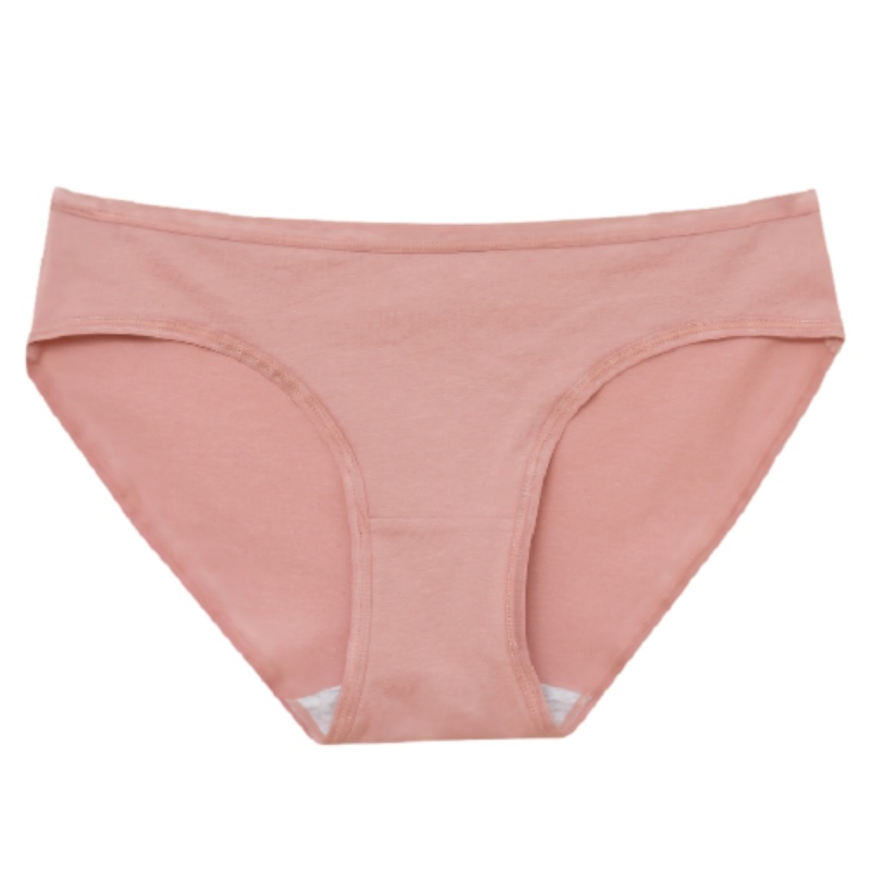 维络芬女士纯棉内裤低腰学生舒适透气干爽无痕提臀韩版三角裤女