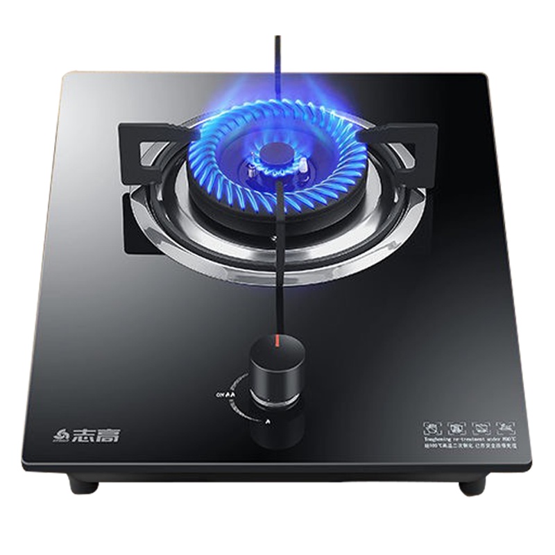 志高(CHIGO) H129D-Y 单眼燃气灶具(液化气) 家用煤气灶台式嵌入式节能燃气灶JZY-T182E