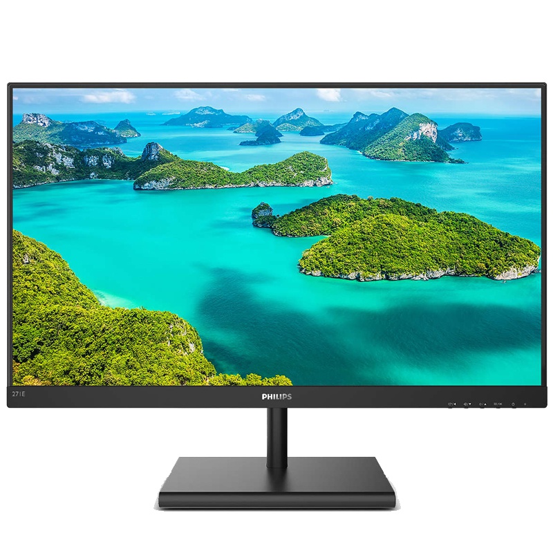 飞利浦 显示器 27英寸2K电脑显示器 NTSC93%广色域 75HZ电竞游戏 爱眼低蓝光显示屏 275E1S