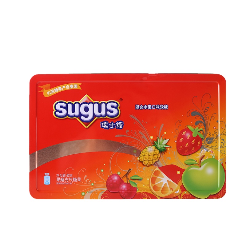 瑞士糖(SUGUS) 糖果 混合水果味413g