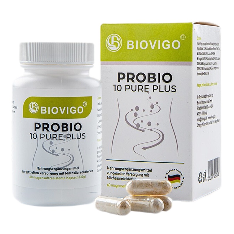 德国进口Biovigo 成人益生菌胶囊 调理肠胃助消化不良 膳食营养补充剂