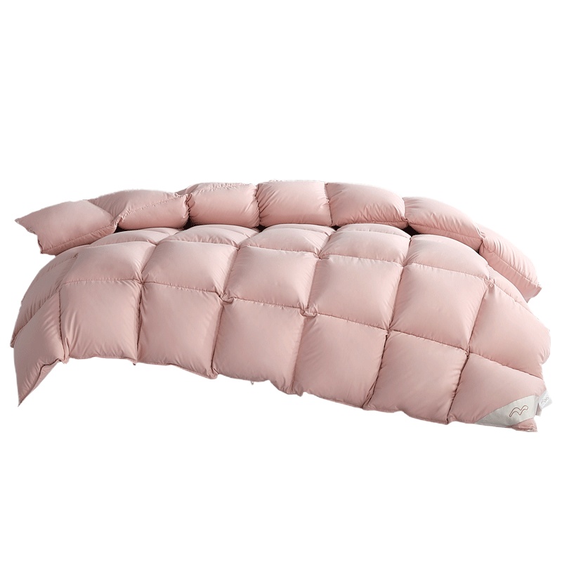 水星家纺抗菌防螨羽绒被空调被子单双人秋冬被芯鸭绒被子