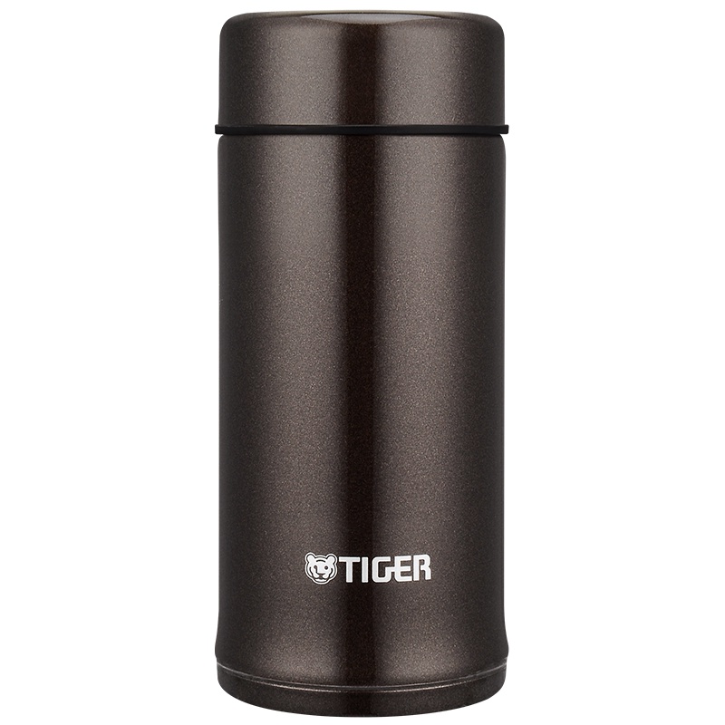 虎牌(tiger)保温杯MMP-A20C炫棕色 TV 304不锈钢真空杯 商务办公水杯 200毫升