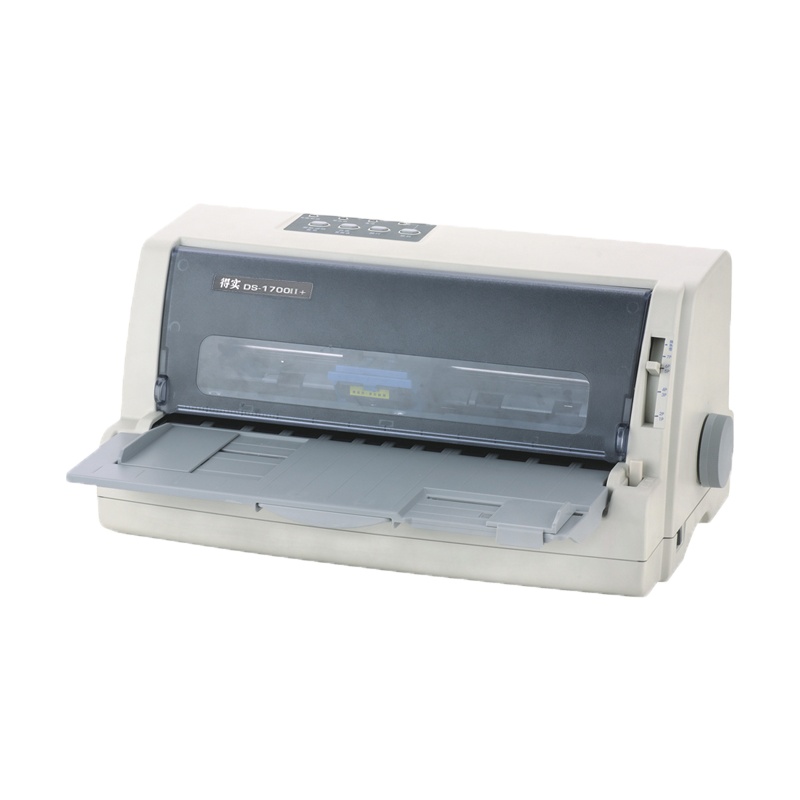 得实(DASCOM) DS-1700II+ 24针82列平推票据打印机 高性能针式打印机