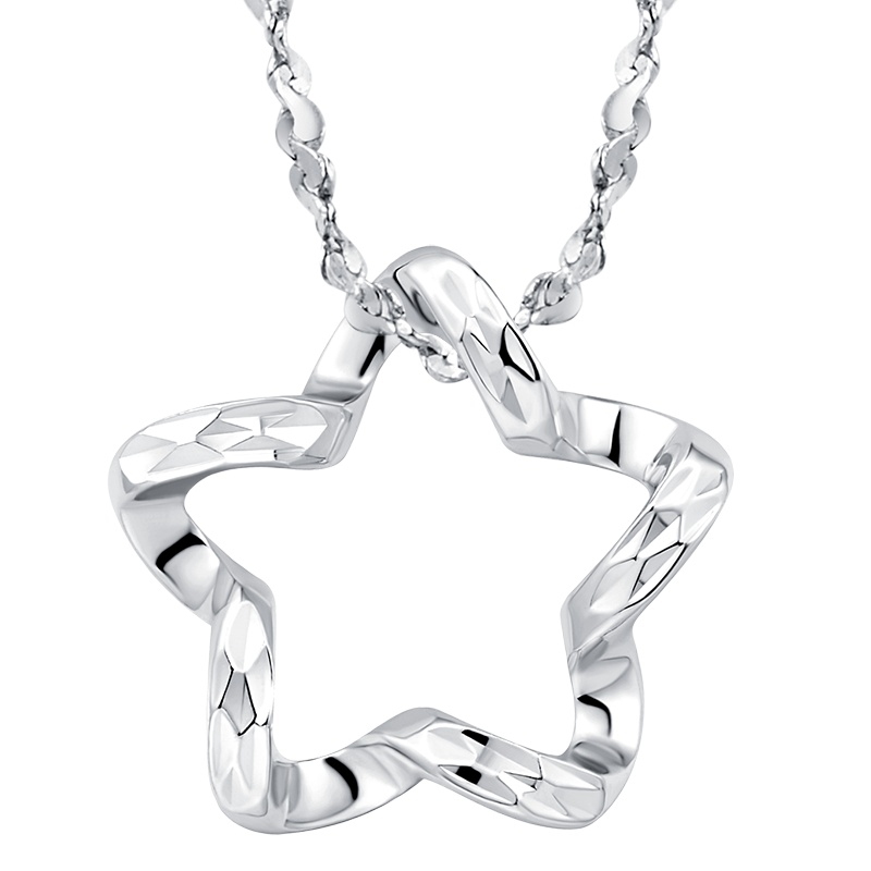 周大福礼致星形PT950白金铂金吊坠PT148625