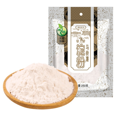 禾煜 马铃薯淀粉250g/袋 厨房调味品 厂家直销 勾芡生粉 调味烹饪 禾煜出品