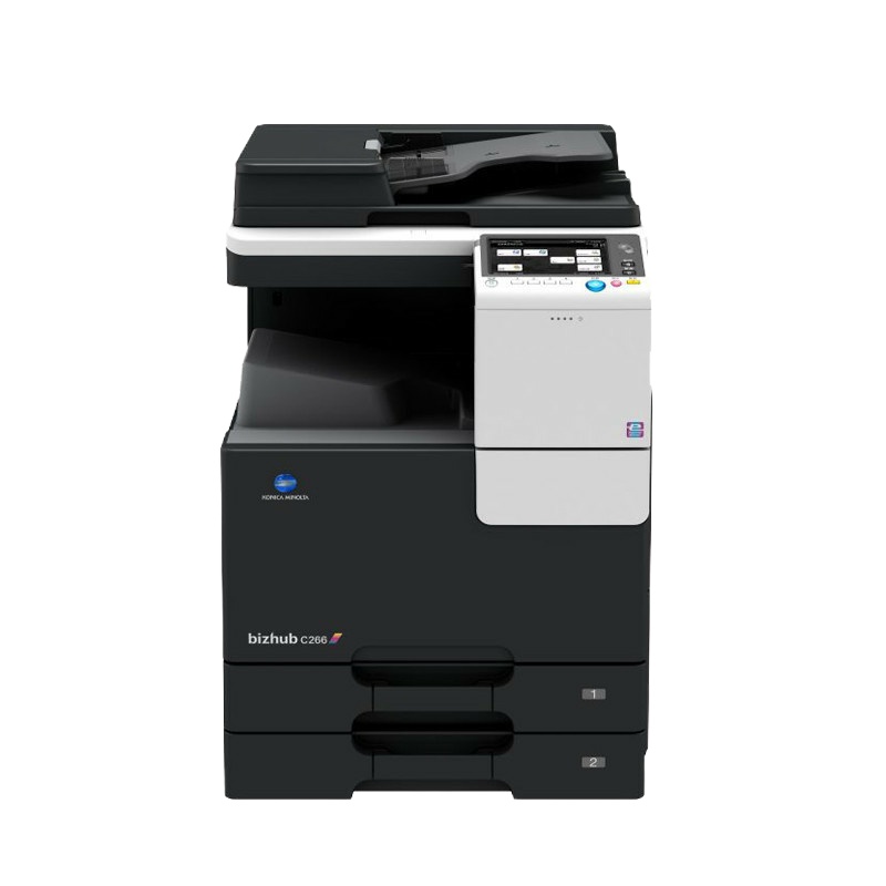柯尼卡美能达C226 A3激光彩色数码多功能复合机 双面打印 网络扫描打印一体机 柯美C226 C266系列