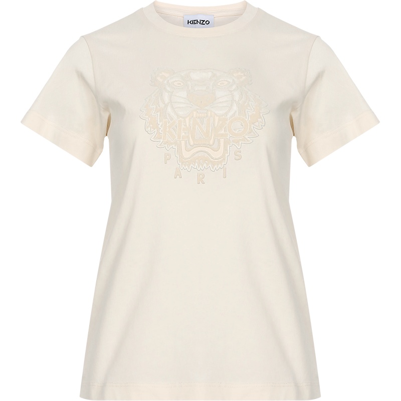 KENZO 高田贤三 女士 棉质修身版圆领短袖T恤 FA6 2TS722 4YG