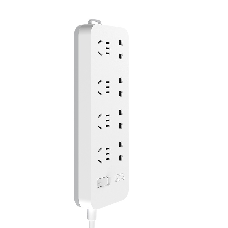 欧普照明(OPPLE) 4个两孔+4个五孔-1.8M 儿童保护门插线板接线板拖线板 S03-2803 整箱装1*60只