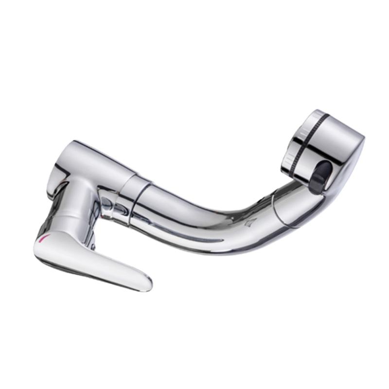 新港泉立新卫浴 全铜菜盆面盆水槽 抽拉可升降 单孔双孔冷热龙头 可旋转万向可伸缩