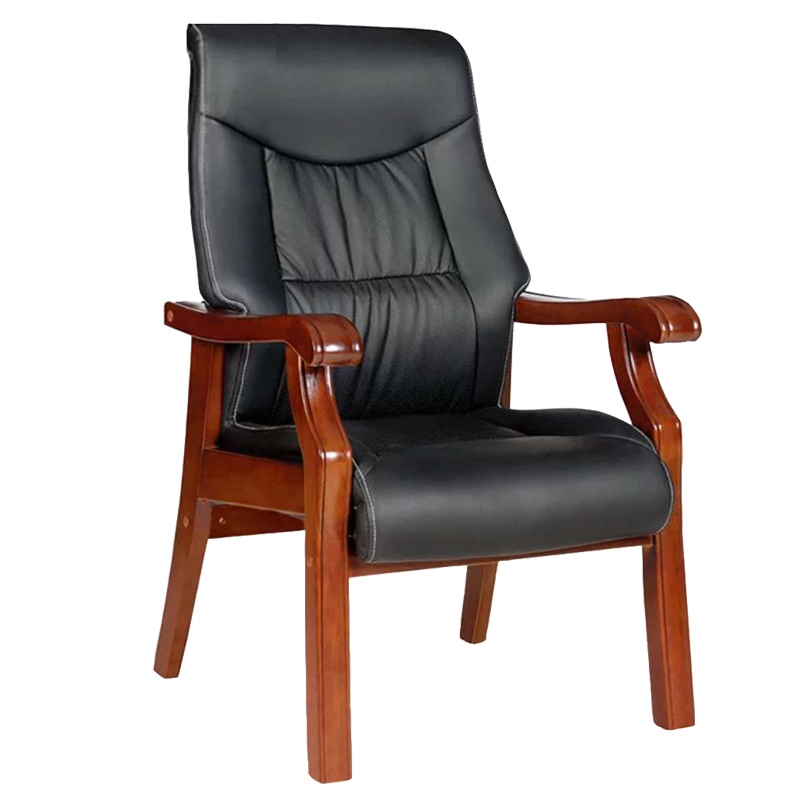 卓澳(ZHUOAO)实木会议椅总裁老板椅职员办公椅电脑人体工学大班椅