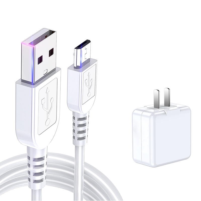 邻家-安卓双引擎闪充数据线-白色1.5米 5A大电流 恒温快充 不发烫不弹窗 耐掰扯不断裂 (2)