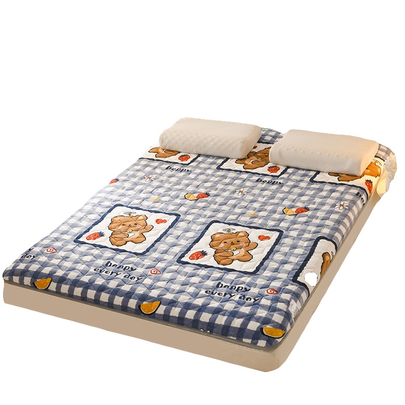 南极人(NanJiren)家纺 秋冬牛奶绒床垫软垫毯子榻榻米法兰绒垫褥子冬天家用珊瑚绒毛毯绒