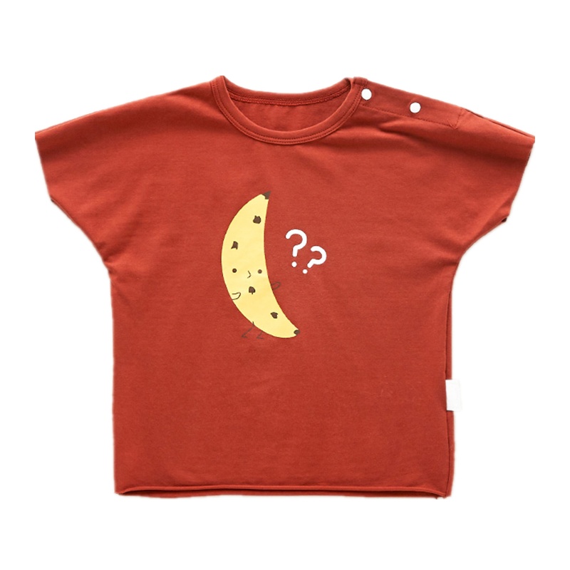 优简2020夏季新款宝宝衣服婴儿短袖可爱印花上衣儿童家居服上装