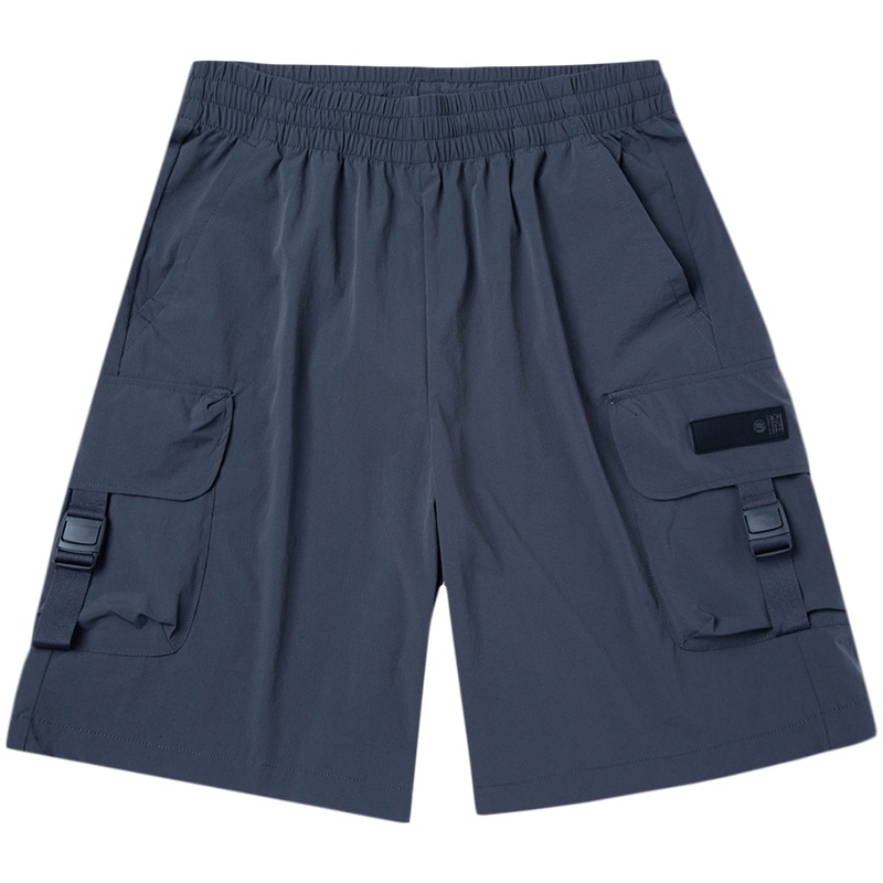 李宁运动短裤男士新款BADFIVE篮球系列夏季宽松梭织运动裤