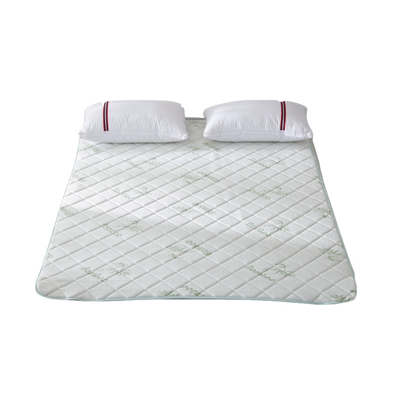 九氏Joesh床垫床护垫 1cm 高回弹记忆棉床护垫 高密针织/竹纤维/三明治面料绗缝透气床护垫床褥