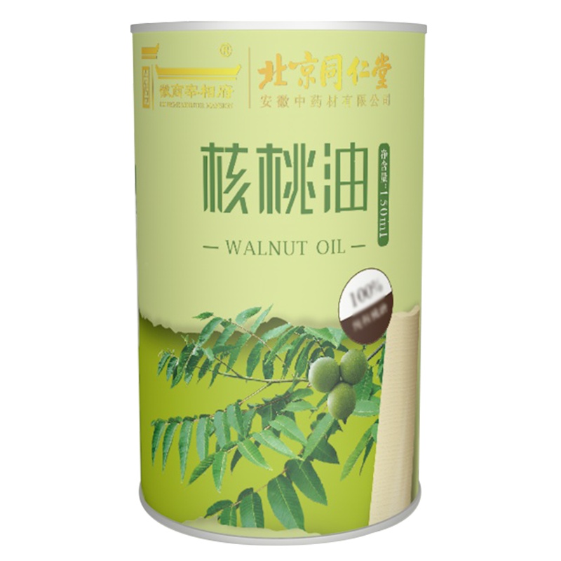 北京同仁堂同科核桃油一级压榨油150mlDHAEPA脑黄金油