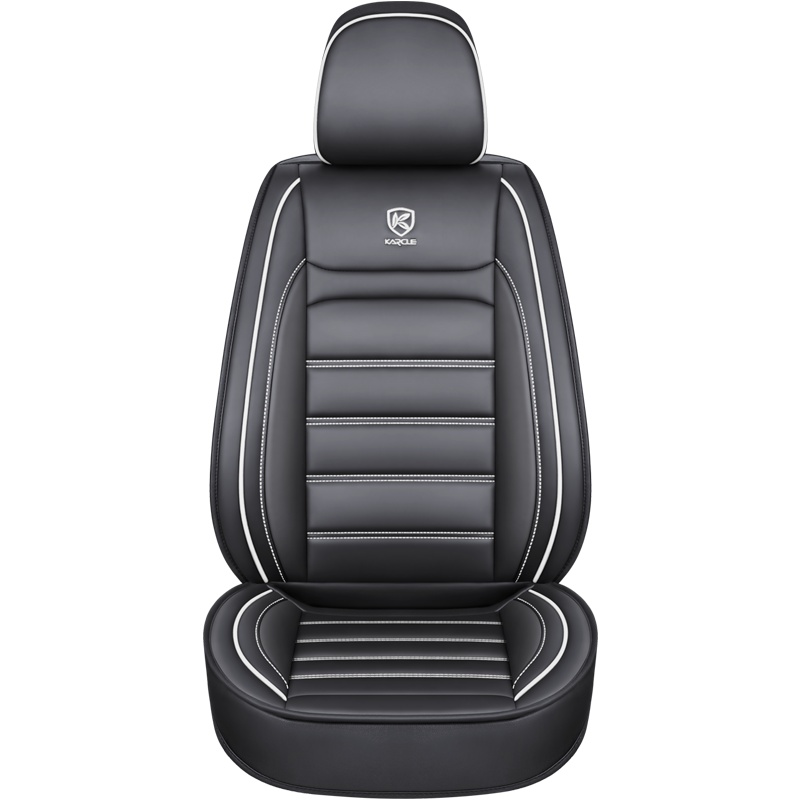 尤利特(UNIT)汽车坐垫座套四季通用座椅套全包夏季网红座垫全包围新款皮座椅套-红色