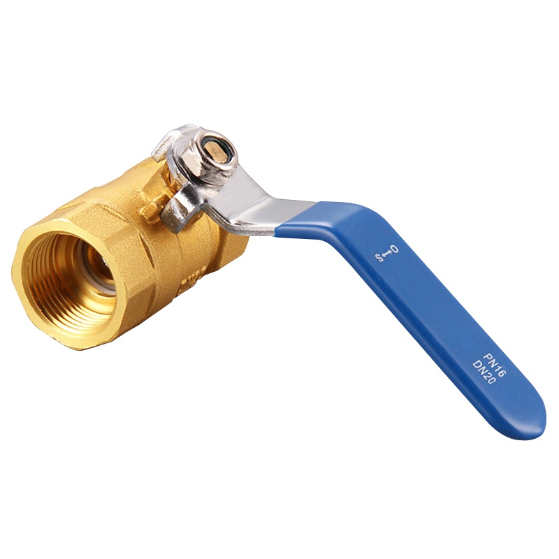 海斯迪克 HK-564 超加厚黄铜两片式球阀 二片式丝扣自来水总开关风机盘阀门 DN50