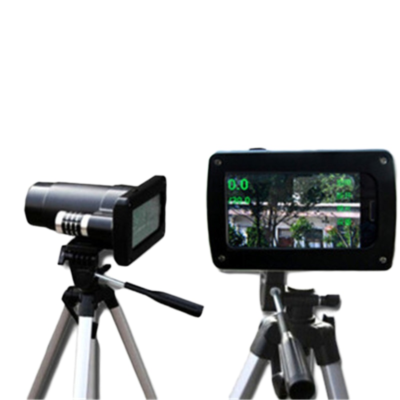 航途智能 多车道手持雷达测速仪HV300三脚架式抓拍测速装置道路测速拍照 黑色