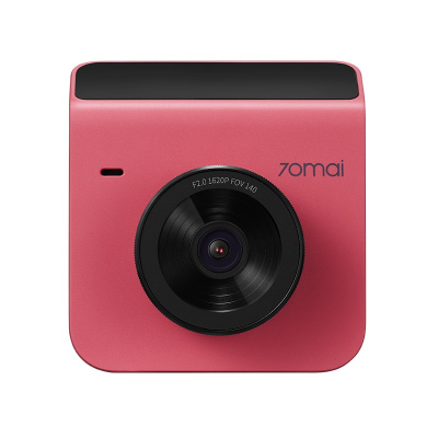 70迈智能行车记录仪魔方A400星芒粉 1620P超高清夜视 电子狗 智能语音 WIFI互联32G 停车监控后录摄像头