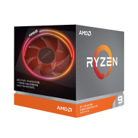 AMD 锐龙 9 3900X处理器 (r9) 7nm 12核24线程 3.8GHz 105W AM4接口 盒装CPU 100-100000023CBX