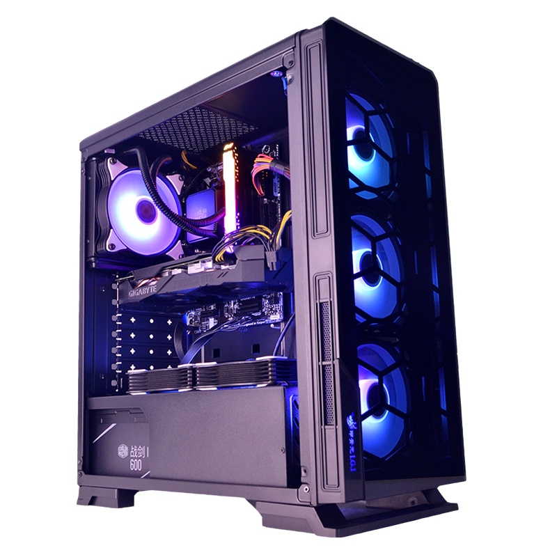 甲骨龙i7 10700F/P2200/16G内存512固态专业图形工作站建模渲染影视后期台式电脑全套DIY组装整机设计师主机