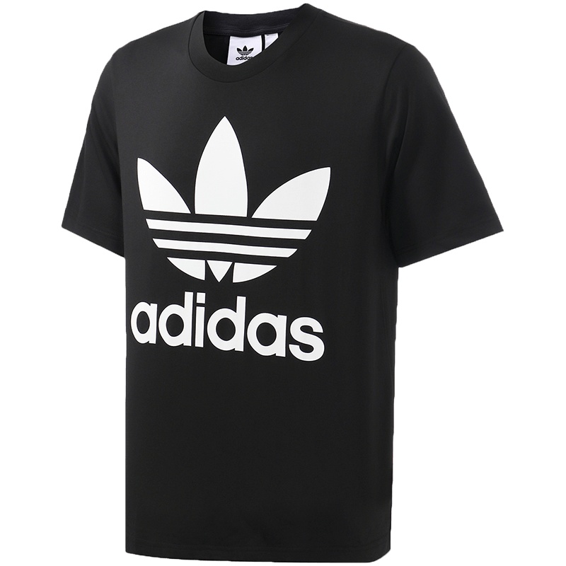 【自营】adidas阿迪达斯三叶草运动服男装短袖T恤大LOGO款运动服CW1211