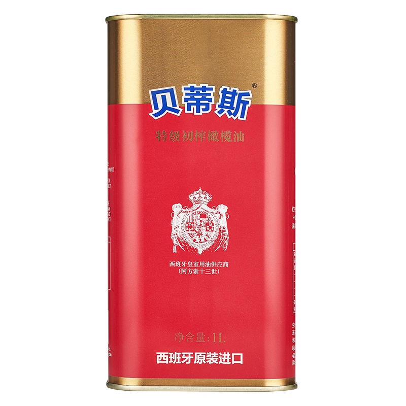 贝蒂斯特级初榨橄榄油1L 单罐