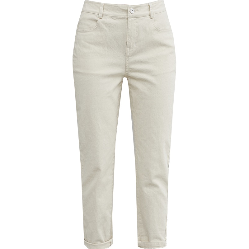 娅丽达女裤2019秋季新款宽松哈伦裤弹力大码休闲长裤萝卜老爹裤I3430