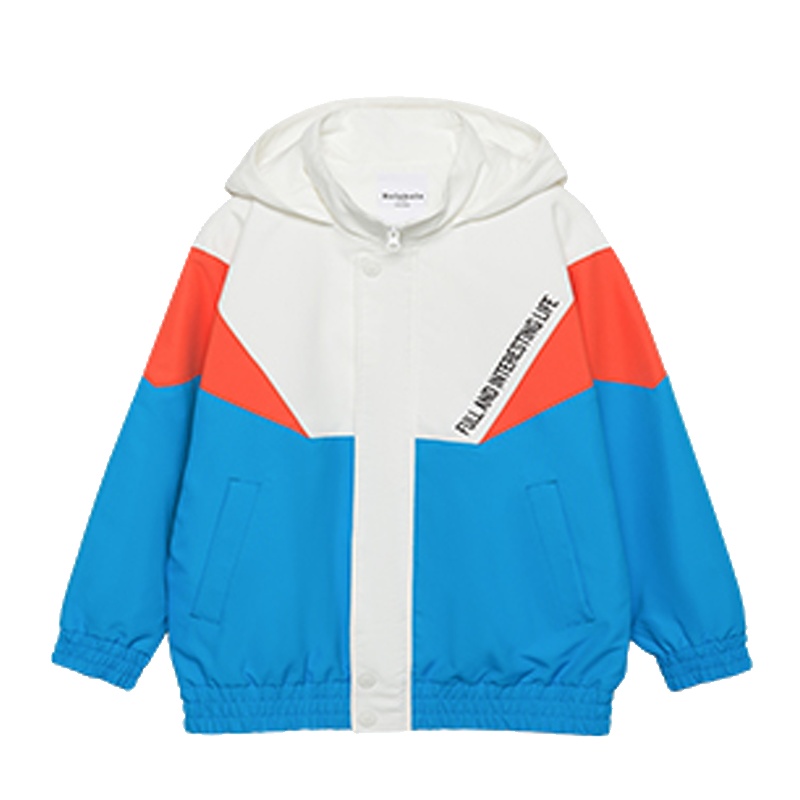 [店铺发货]巴拉巴拉童装2020年春季新品男大童撞色时尚外套