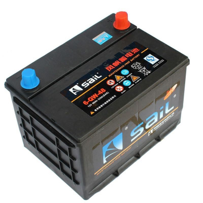 风帆(sail) 蓄电池58550 12V 48AH五菱之光/扬光/荣光宏光征程 汽车电瓶以旧换新配送安装