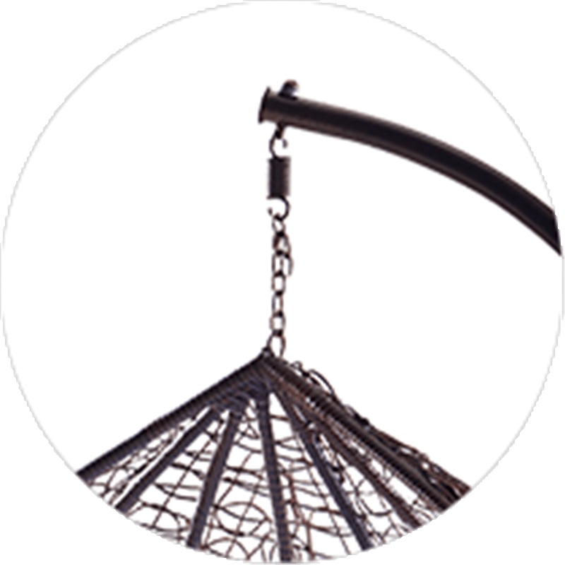 吊椅秋千吊篮藤椅阿斯卡利家用休闲懒人室内阳台鸟巢椅单人吊床摇篮椅摇椅