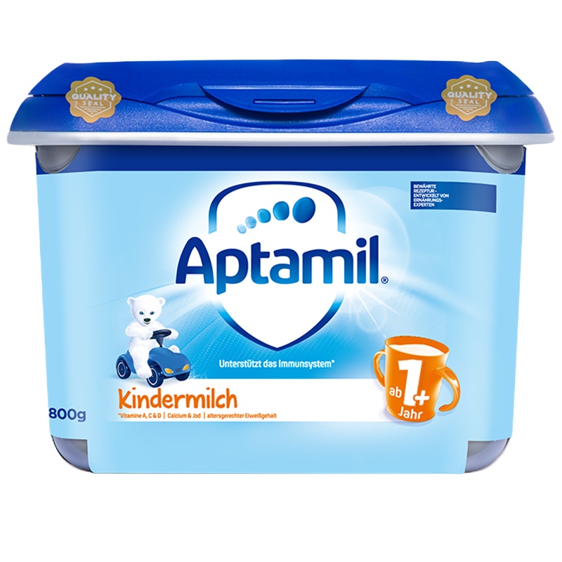 [临期]Aptamil 德国爱他美 婴幼儿配方奶粉 安心罐 1+段/4段 (1-2岁)800g/罐 德国原装进口