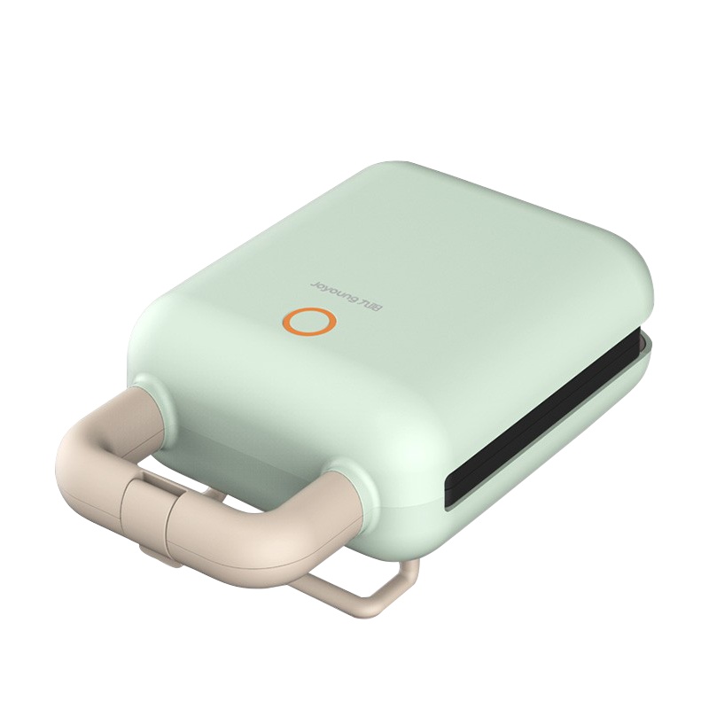 九阳(Joyoung)魔法包 云波速热 智能温控 三明治热吐司华夫饼压烤机电饼铛轻食机早餐机S-T1松石绿-单盘